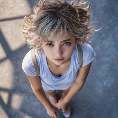 killua,girl in t-shirt,dandie,young girl,girl portrait,blond girl,Photography,General,Natural