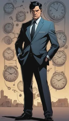 salaryman,corporatewatch,horologist,timequest,clock hands,superlawyer,Illustration,American Style,American Style 11