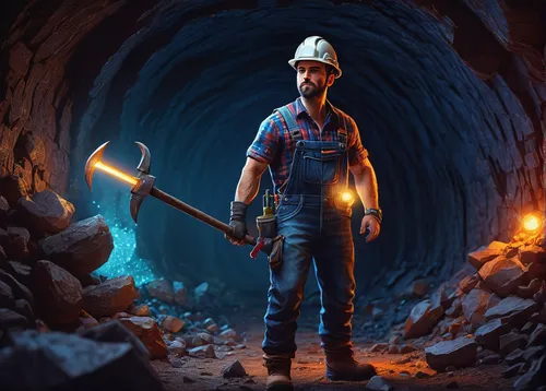 miner,crypto mining,mining,blue-collar worker,miners,bitcoin mining,tradesman,caving,blue-collar,gold mining,mine shaft,worker,underground cables,construction worker,engineer,contractor,repairman,dig a hole,steelworker,geologist,Art,Classical Oil Painting,Classical Oil Painting 17