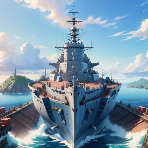 Un buque armado marítimo en el océano, anime, game rpg
,scharnhorst,yamato,tirpitz,mutsu,kronprinz,kaga,leberecht,fujima,battleships,jmsdf,warships,akizuki,battleship,kantai,battlecruiser,yahagi,chiku