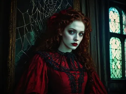 gothic portrait,vampire woman,volturi,vampyre,vampy,rasputina,vampire,dracula,vampire lady,elizabeth i,gothic woman,vampyres,victoriana,demelza,countess,bellatrix,drusilla,halloween frame,abigaille,schikaneder,Illustration,Realistic Fantasy,Realistic Fantasy 30