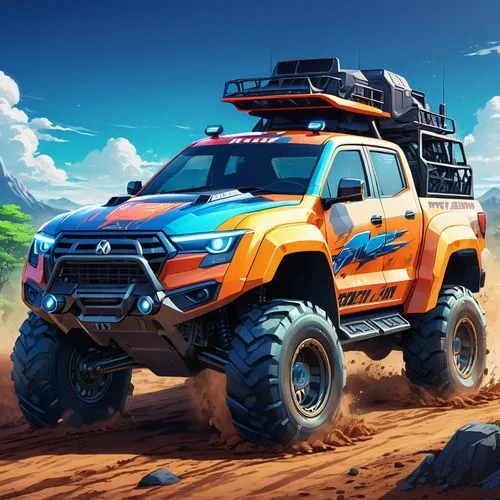 subaru rex,off-road vehicle,toyota fj cruiser,off-road car,off road vehicle,scx,Illustration,Japanese style,Japanese Style 03