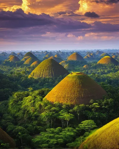 Chocolate Hills, Bohol, Central Visayas, Philippines, Southeast Asia, Asia,philippines scenery,philippines,mindanao,philippines php,indonesia,philippine,great prints philippines,bagan,cebu,east java,m