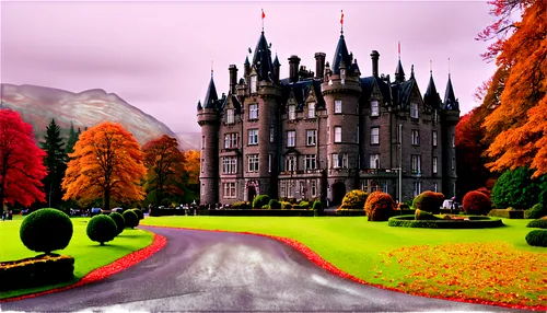 fairy tale castle,fairytale castle,gothic architecture,autumn background,castles,castelul peles,castle of the corvin,dracula's birthplace,scotland,haunted castle,castle bran,gleneagles hotel,fantasy picture,castel,hogwarts,autumn scenery,halloween borders,fall landscape,a fairy tale,castle,Illustration,Realistic Fantasy,Realistic Fantasy 38