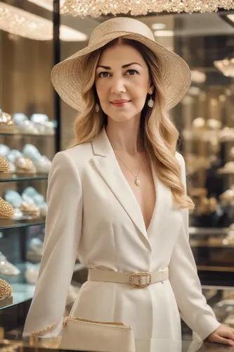 Mulher de cabelos longos loiros  de chapéu ,panama hat,shopping icon,the hat-female,woman shopping,the hat of the woman,women fashion,women's hat,menswear for women,woman's hat,leather hat,ladies hat,