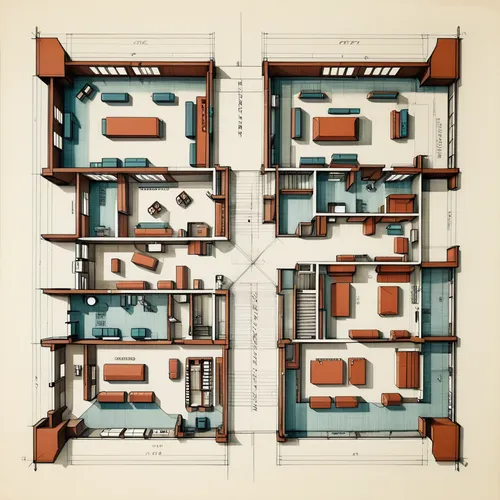 A cutaway architectural sketch of a floorplan of a library in the style of Francis DK Ching.,floorplan home,house floorplan,floor plan,architect plan,street plan,plan,second plan,layout,house drawing,