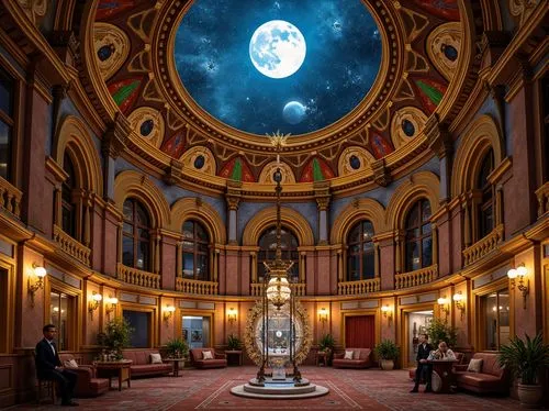 grandeur,marble palace,glyptotek,archly,renaissance,teylers,opulence,borromini,atlantis,dome,peabody institute,cochere,rosicrucian,ornate room,opulently,neoclassicism,wanamaker,musical dome,chhatris,sanctum