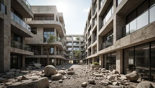 scampia,seidler,hashima,ashrafieh,piraeus,rubble,achrafieh,evagora,ashrafiyeh,building rubble,destroyed city,nanterre,rigshospitalet,kallithea,chipperfield,brownfield,sandridge,karnak,homs,dereliction