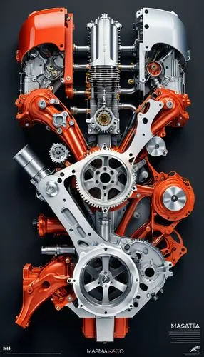 mercedes engine,car engine,internal-combustion engine,engine,race car engine,midengine,Unique,Design,Infographics