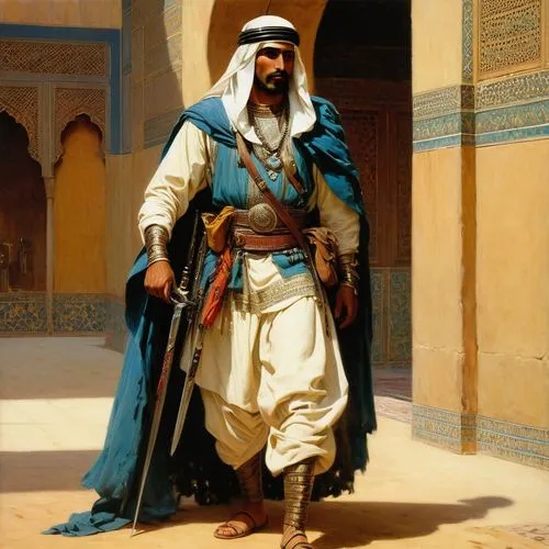 tuareg,kasbah,balkhi,ibn tulun,la kasbah,nasimi,saladin,tuaregs,muhyadin,mandaean,sabaean,berber,khorasan,bedouin,qatada,khalil,zoroastrian,orientalist,ibn,khudari,Art,Classical Oil Painting,Classical Oil Painting 42