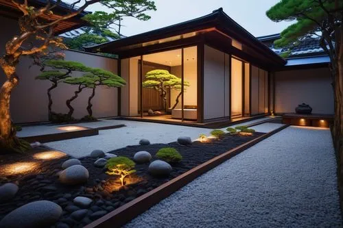 japanese zen garden,japanese-style room,ryokan,zen garden,ryokans,kyoto,asian architecture,japanese garden ornament,japan garden,dojo,japanese shrine,3d rendering,zen,koi pond,3d render,japanese lantern,japanese garden,japanese style,bonsai,tatami,Illustration,Paper based,Paper Based 18