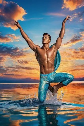 merman,ammerman,kammerman,dammerman,mermen,aquaman,god of the sea,merfolk,namor,poseidon,dolphin rider,sea god,mermaid background,atlantean,aquaticus,man at the sea,semiaquatic,aljaz,mermaid vectors,aquarius,Art,Classical Oil Painting,Classical Oil Painting 01