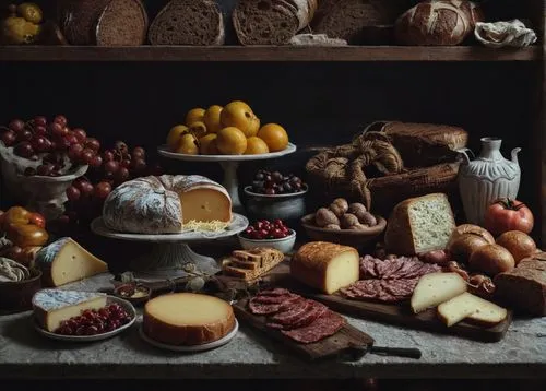 food table,food collage,pantry,cornucopia,still-life,the dining board,potpourri,bread spread,food styling,still life photography,charcuterie,still life,deli,eastern european food,cuttingboard,leittafel,cheese spread,bread basket,foodstuffs,cheese plate,Photography,Documentary Photography,Documentary Photography 08