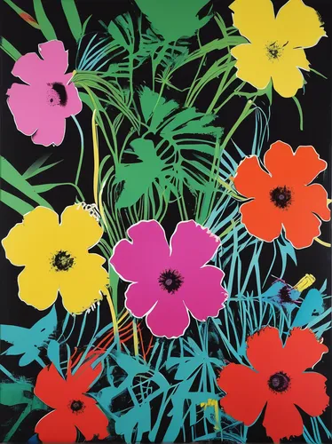 flowers png,flower painting,cartoon flowers,flowers fabric,flowers pattern,retro flowers,bright flowers,abstract flowers,floral composition,flower fabric,flower illustrative,colorful flowers,minimalist flowers,flower art,zinnias,flower background,tropical flowers,andy warhol,flower pattern,flower drawing,Art,Artistic Painting,Artistic Painting 22