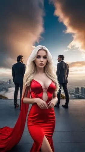 loboda,man in red dress,aguilera,lady in red,supernaturalism,hadise