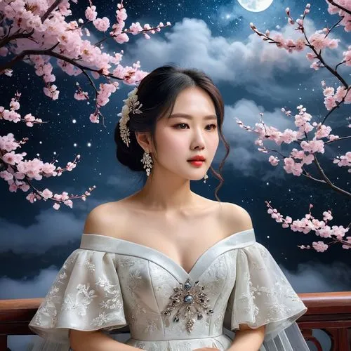 hanbok,bridal dress,yangzi,yunjin,baeksang,jinyu,bridal,xiaofei,seohyun,portrait background,wedding dress,elegant,japanese sakura background,yangyang,bridal gown,yangmei,huayi,oriental princess,yingjie,shaoxuan,Photography,Fashion Photography,Fashion Photography 12