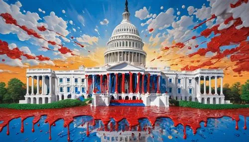 errupted,united state,governed,united states of america,ameriyah,america,republicain,capitol,the white house,rosenquist,dc,americom,amerikkka,u s,parasitical,united states,white house,usa,superstate,amerithrax,Conceptual Art,Graffiti Art,Graffiti Art 08