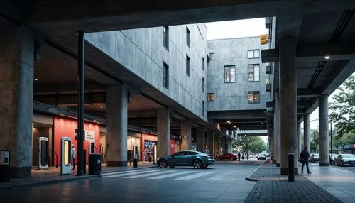 braamfontein,parkade,streetscape,underpasses,cape town cbd,underpass,laneways,urban landscape,rosebank,streetscapes,braam,underground garage,multi storey car park,masp,poydras,seidler,the street,streetcorner,alley,parking place