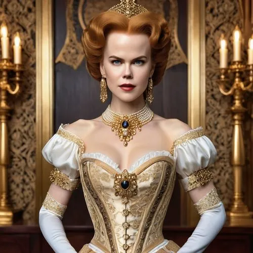 elizabeth i,cinderella,queen anne,tudor,venetia,bodice,queen of hearts,regal,vanity fair,mrs white,celtic queen,baroque,pearl necklace,the crown,gothic portrait,maureen o'hara - female,doll's house,old elisabeth,corset,victorian lady