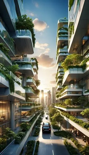 ecotopia,smart city,ecotech,greentech,terraformed,ecological sustainable development,Photography,General,Realistic