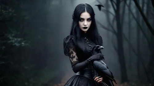 gothic woman,gothic dress,dark gothic mood,gothic style,goth woman,gothic portrait