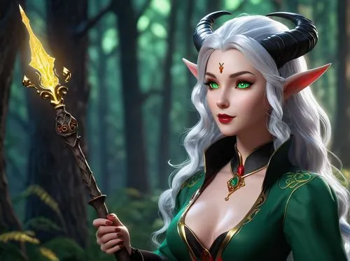 elona,elven,dark elf,wood elf,nissa,shadrake,elves,elven forest,elf,male elf,sorceress,uriri,elfie,fantasy portrait,elfland,saria,jaina,vondra,the enchantress,yavana,Unique,3D,3D Character