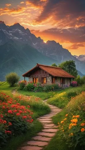 home landscape,beautiful landscape,landscapes beautiful,alpine landscape,nature landscape,meadow landscape,Photography,General,Fantasy