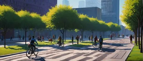 bicycle path,bikeways,bicycle lane,bicycles,bike path,city bike,bike city,bikeway,carfree,bicycle ride,bicyclists,bicycling,urban design,cycleways,bicyclist,smart city,bicycle riding,cyclists,city scape,pedestrianized,Conceptual Art,Daily,Daily 29