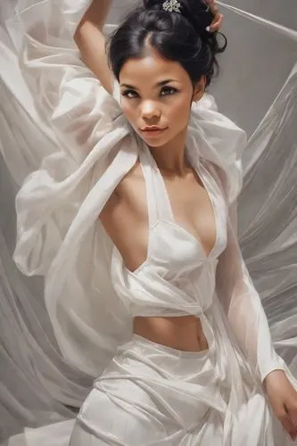 filipiniana,pilipina,girl in cloth,sherine,angel figure,flamenca,Photography,Realistic