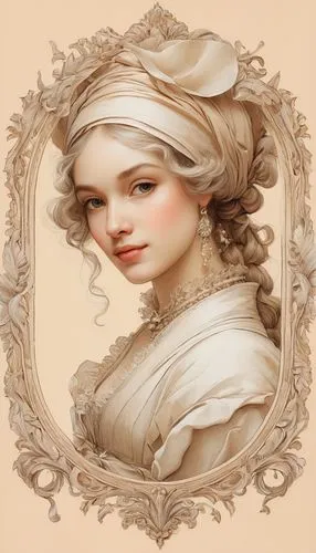 victorian lady,rococo,white lady,vintage makeup,beautiful bonnet,eglantine,jane austen,decorative figure,bridal accessory,portrait background,vintage female portrait,vintage woman,emile vernon,antique background,art deco frame,horoscope libra,watercolor women accessory,neoclassic,vintage girl,decorative frame,Art,Classical Oil Painting,Classical Oil Painting 40