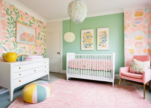 baby room,nursery decoration,nursery,the little girl's room,children's bedroom,room newborn,kids room,children's room,baby changing chest of drawers,infant bed,boy's room picture,changing table,watercolor baby items,flower wall en,baby bed,danish room,children's interior,shabby-chic,decorates,baby gate,Art,Artistic Painting,Artistic Painting 50