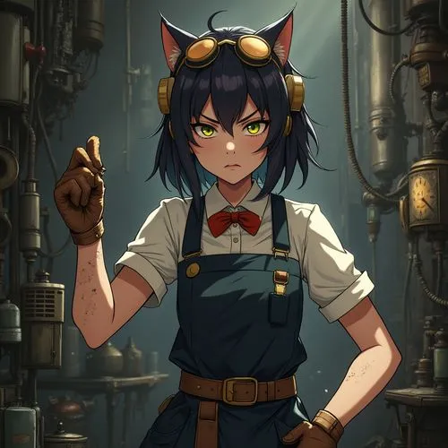 tenko,kaban,nya,yanmei,peni,mechanic