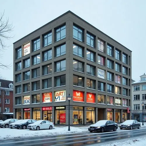 multistoreyed,tschumi,appartment building,zentrale,bankasi,hettel,Illustration,Retro,Retro 02