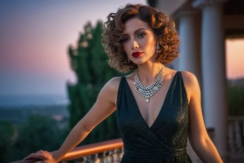 evening dress,scherfig,kangana,ardant,vintage woman,musetta,art deco woman,fujiko,pearl necklace,contessa,simmone,vintage dress,carice,anastasiadis,roaring 20's,hatun,stefanovich,hedy,eveningwear,roaring twenties,Art,Classical Oil Painting,Classical Oil Painting 34