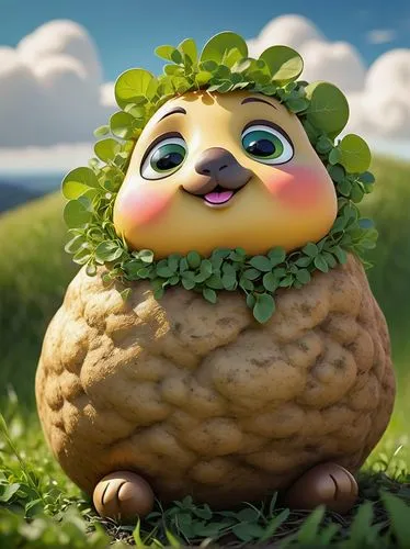 potato character,potato field,potatoe,potato blossoms,pignolata,potato,russet burbank potato,rutabaga,basil,pistachio,mother earth squeezes a bun,pesto,acorn,tuber,knuffig,head of lettuce,yukon gold potato,fatayer,forest king lion,gnome,Illustration,Black and White,Black and White 02