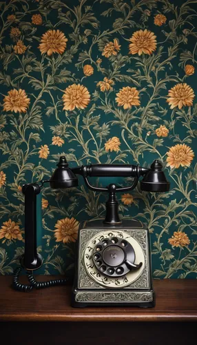 vintage wallpaper,vintage telephone,landline,telephone handset,telephony,telephone,telephone accessory,conference phone,telephone hanging,damask background,corded phone,rotary phone clip art,yellow wallpaper,cordless telephone,antique background,video-telephony,old phone,vintage floral,telecommunications,vintage background,Photography,Documentary Photography,Documentary Photography 21