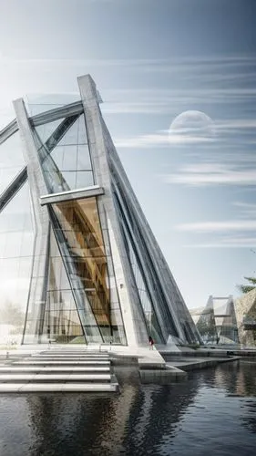 futuristic architecture,futuristic art museum,cable-stayed bridge,cube stilt houses,calatrava,sky space concept,glass facade,glass building,moveable bridge,autostadt wolfsburg,kirrarchitecture,structural engineer,öresundsbron,3d rendering,structural glass,ekaterinburg,arhitecture,soumaya museum,modern architecture,architecture,Architecture,Campus Building,Masterpiece,Elemental Modernism