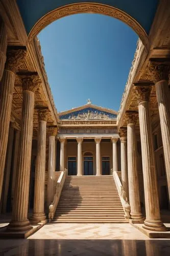 zappeion,glyptothek,greek temple,ryswick,neoclassical,palladian,peristyle,marble palace,doric columns,pantheon,janiculum,saint george's hall,neoclassicism,three pillars,panathenaic,classicism,bolshoi,colonnades,capitolium,colonnade,Photography,Documentary Photography,Documentary Photography 38