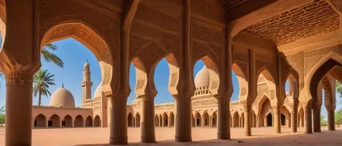 alcazar of seville,king abdullah i mosque,the hassan ii mosque,islamic architectural,al nahyan grand mosque,zayandeh,sultan qaboos grand mosque,hassan 2 mosque,ibn tulun,umayyad palace,motlaq,mosque hassan,caravansary,morocco,mamounia,qasr al watan,andalus,marrakesh,quasr al-kharana,meknes,Illustration,Realistic Fantasy,Realistic Fantasy 31