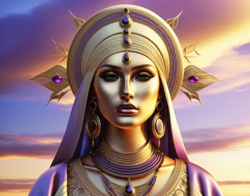 inanna,wadjet,asherah,hathor,estess,nephthys,Illustration,Realistic Fantasy,Realistic Fantasy 45