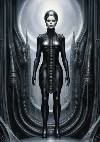 giger,argost,biomechanical,transhuman,promethean,prometheus,transhumanism,humanoid,cybernetic,cybernetically,gynoid,cylons,positronic,cybernetics,lifeforms,sci fiction illustration,cylon,hurlant,capri