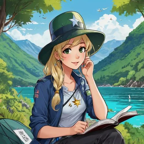 tsumugi kotobuki k-on,sanae,tarmugi,kaho,zuazo,michiru,mugi,marisa,kaori,darjeeling,heidi country,mayapuri,girl wearing hat,butka,landscape background,kalinka,countrygirl,mari,okina,yachi,Conceptual Art,Graffiti Art,Graffiti Art 08