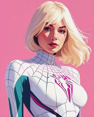 romita,namorita,spidery,dazzler,derman,webbed,slott,spider,spidey,gwen,webbing,asm,namora,silk,pink vector,lobdell,wip,madelyne,jjj,superheroine,Illustration,American Style,American Style 11