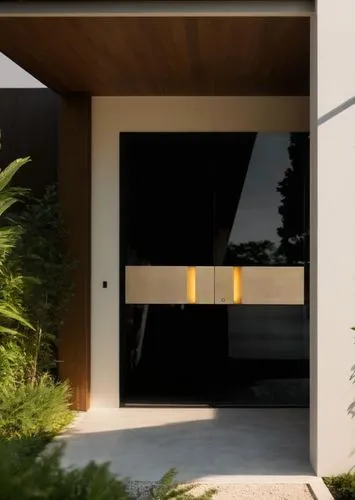 eichler,landscape design sydney,modern house,garden design sydney,mid century house,cubic house,metallic door,house entrance,3d rendering,neutra,frame house,mid century modern,corten steel,modern architecture,entryway,render,steel door,garden door,interior modern design,exterior decoration