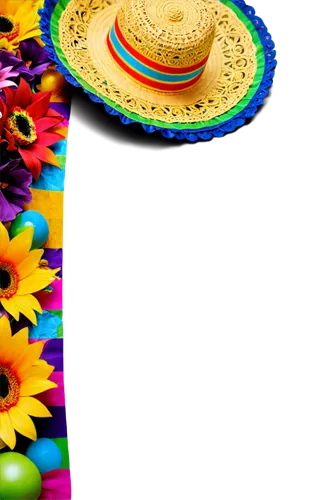 sombrero,sombreros,mexican hat,yellow sun hat,sombrero mist,flowers png,sun hat,high sun hat,flower background,ordinary sun hat,paper flower background,oaxacan,mexicano,maraca,tortillas,mexicana,patrias,flowerful desert,ofrenda,demayo,Illustration,Children,Children 02