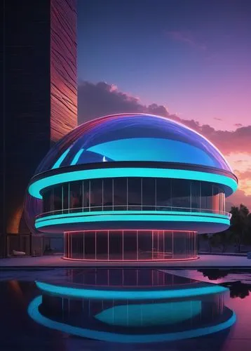 planetariums,futuristic art museum,futuristic architecture,musical dome,arcology,futuristic landscape,cinerama,planetarium,lotusphere,opera house,globen,imax,brasilia,astana,cybercity,radio city music hall,auditorio,skydome,aqua studio,aotea,Conceptual Art,Oil color,Oil Color 11