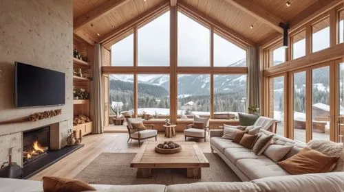 coziness,fire place,chalet,alpine style,warm and cozy,the cabin in the mountains,coziest,winter house,cozier,snow house,house in the mountains,modern living room,living room,snowed in,house in mountains,fireplaces,fireplace,beautiful home,log fire,livingroom,Photography,General,Realistic