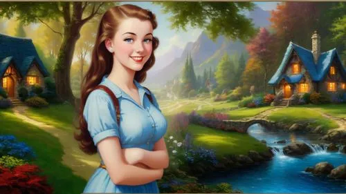 landscape background,children's background,dorthy,fairy tale character,cartoon video game background,background design,fantasy picture,fairy village,3d background,world digital painting,housekeeper,attraction theme,forest background,storybook character,creative background,imagineering,background image,photo painting,housemaid,imaginationland