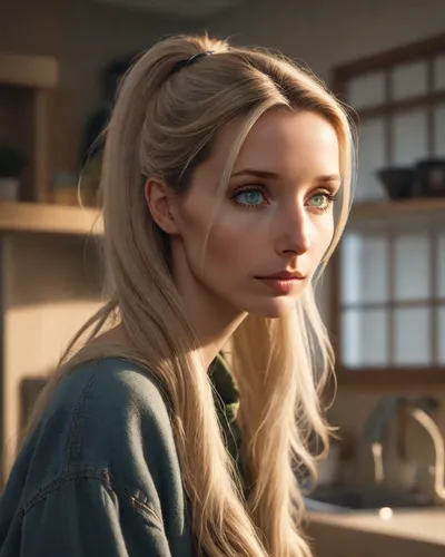 elsa,rapunzel,poppy,blonde woman,girl in the kitchen,poppy seed,blue jasmine,semi-profile,natural cosmetic,piper,elf,blonde girl,cgi,hazel,realdoll,girl studying,the long-hair cutter,clementine,lena,cynthia (subgenus)