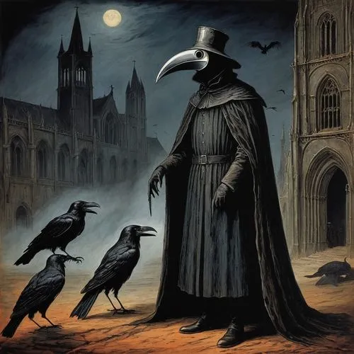 murder of crows,corvidae,corvus,dance of death,grim reaper,crows,king of the ravens,grimm reaper,raven bird,ravens,danse macabre,black raven,scare crow,black crow,carrion crow,crows bird,crow,corvid,corvus corax,crow queen,Illustration,Black and White,Black and White 23